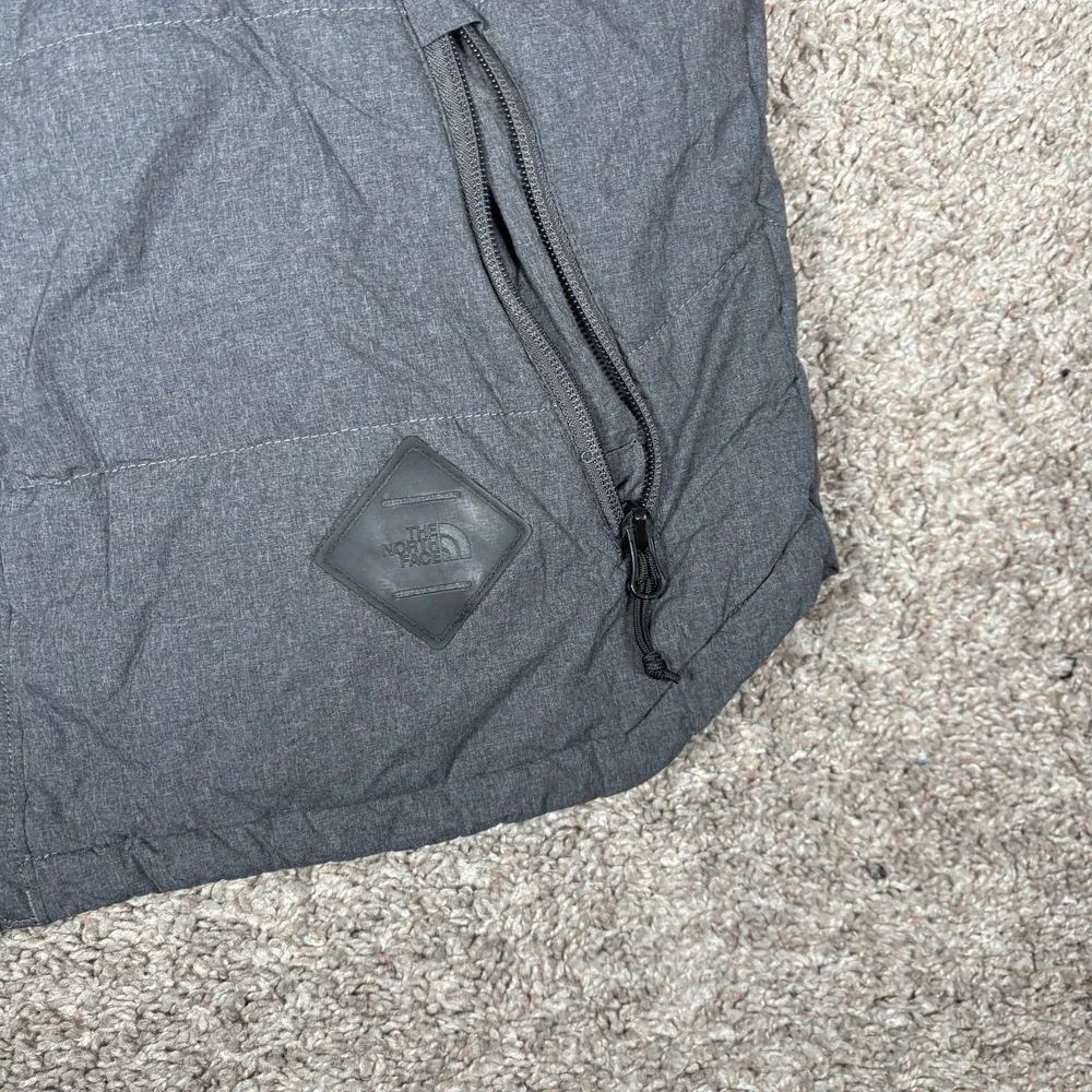 The North Face Men's Patricks‎ Point Vest Size Small Gray TNF01GW Puffer EUC